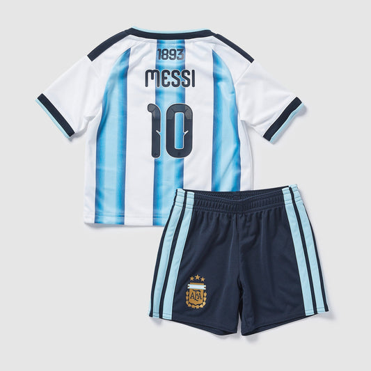 adidas Argentina 2026 Little Kids Home Kit With Messi 10