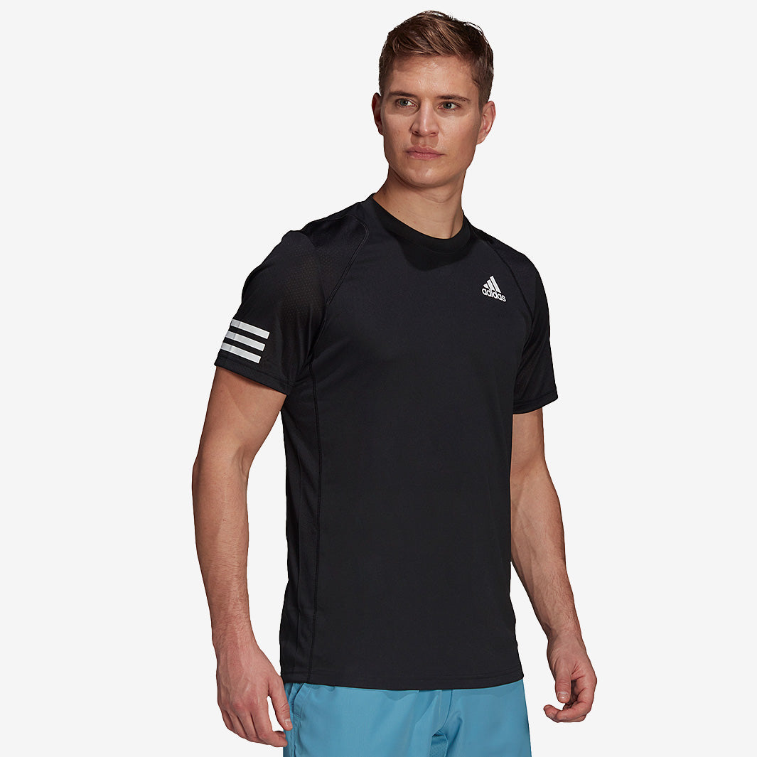adidas Club 3 Stripe T-Shirt