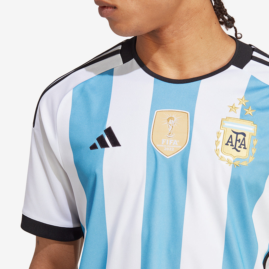 adidas Argentina 2023 3 Star Home Shirt